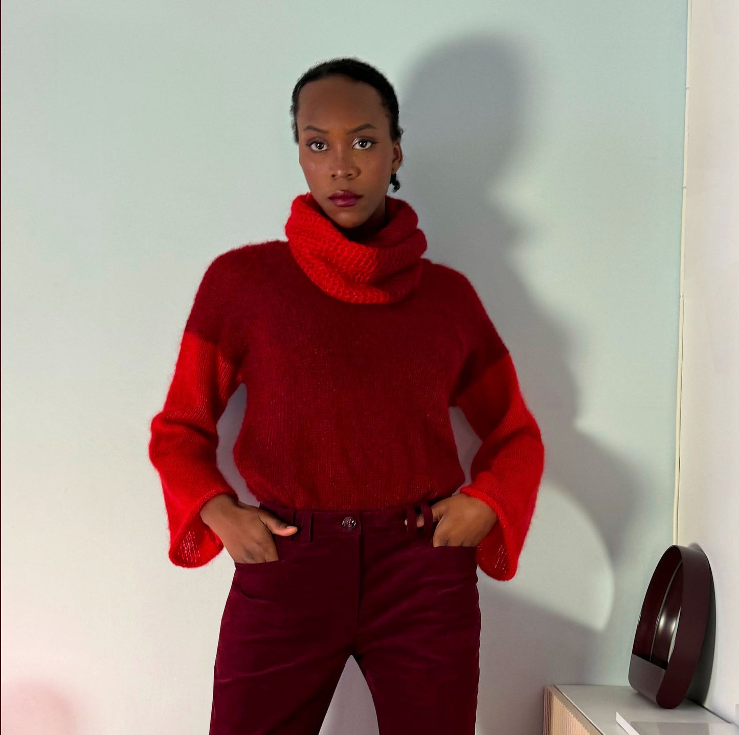 Pull Vancouver mohair et soie