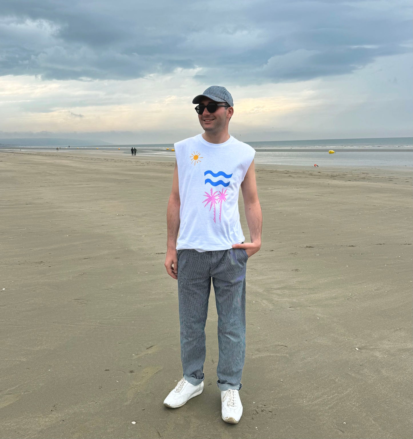 Tee-shirt sans manche Vacanze